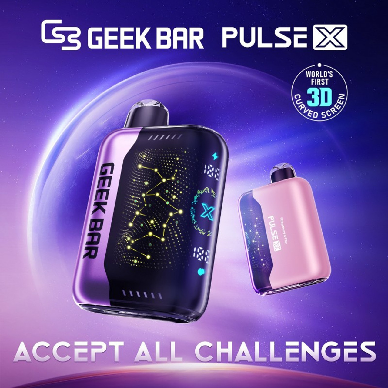 Banana Taffy Freeze Flavor Geek Bar Pulse X Standard Version 25000 Puffs Disposable| - NICEPRO.US